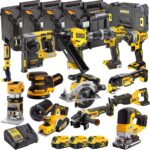 DEWALT 20V MAX XR Brushless 13 Tool Combo Kit with 3 x 5.0Ah Batteries, Charger & TSTAK Storage (DCKT4T13B3)