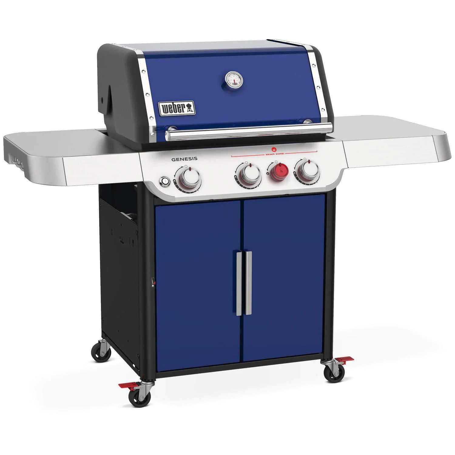 Weber Genesis SP-E-325s Gas Grill with Sear Burner – 3-Burner Propane Grill, Deep Ocean Blue