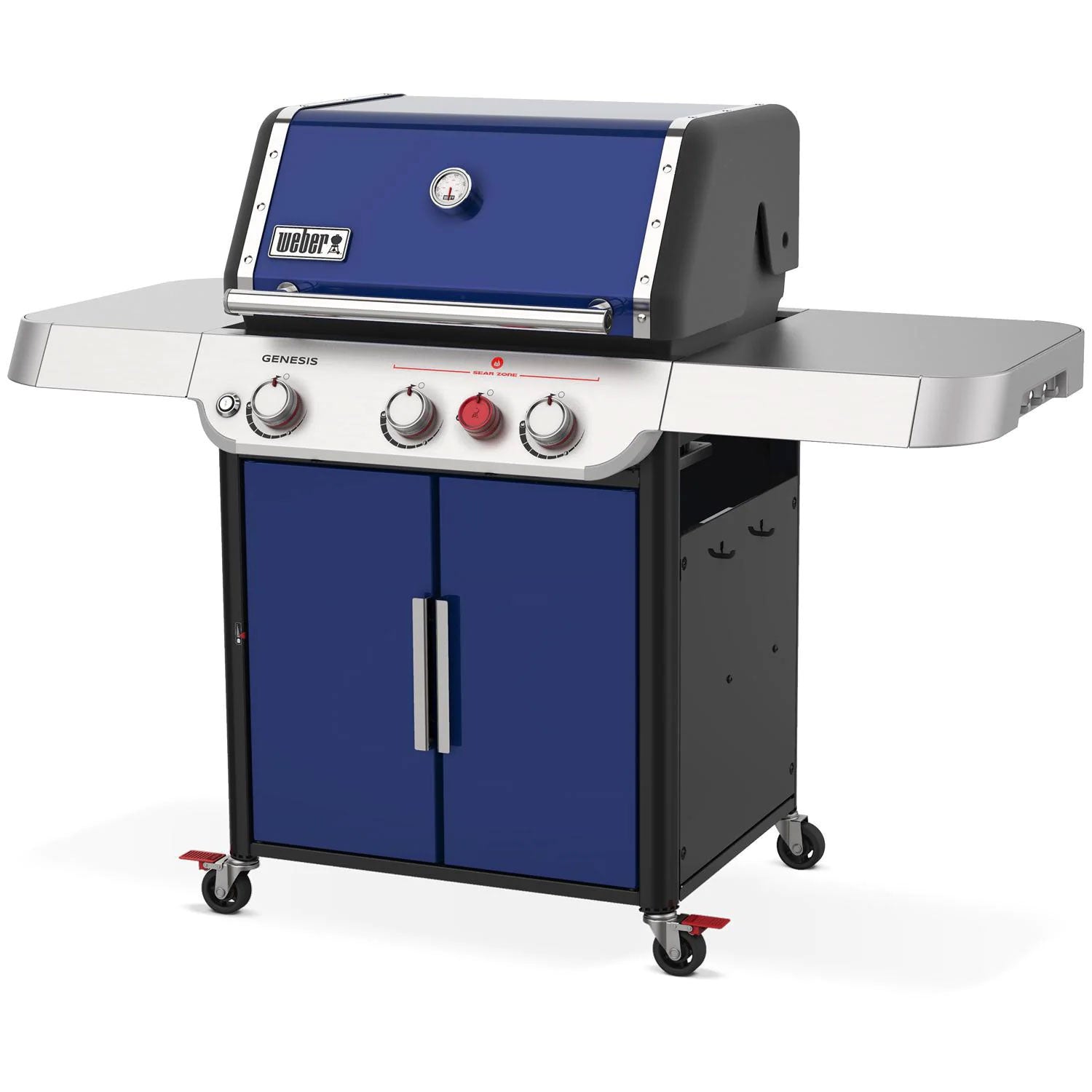 Weber Genesis SP-E-325s Gas Grill with Sear Burner – 3-Burner Propane Grill, Deep Ocean Blue