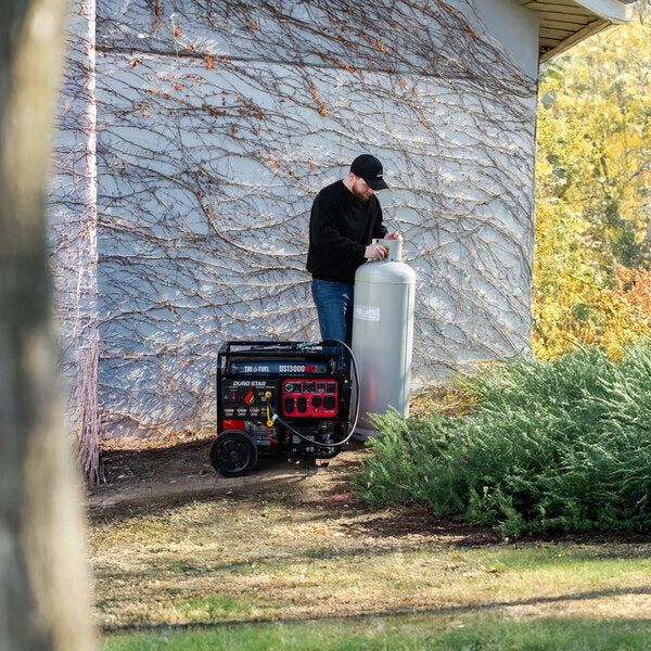 DuroStar DS13000MXT 13000W Tri Fuel Portable Generator – Gas, Propane & Natural Gas, Electric Start