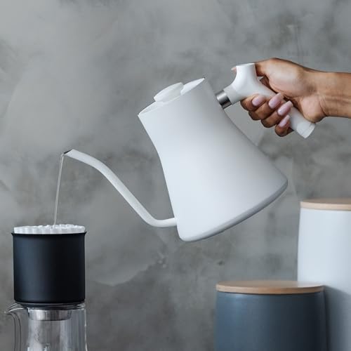 Stagg EKG Electric Gooseneck Kettle Matte White