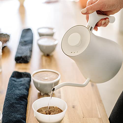 Stagg EKG Electric Gooseneck Kettle Matte White