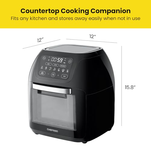 Multifunctional Digital Air Fryer+ Rotisserie, Dehydrator, Convection Oven