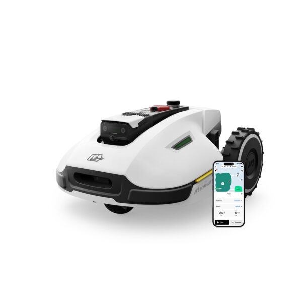 Mammotion YUKA 3000 Robot Lawn Mower – Wire-Free AI Vision, 45% Slopes, Auto Mapping, Lawns up to 0.75 Acre