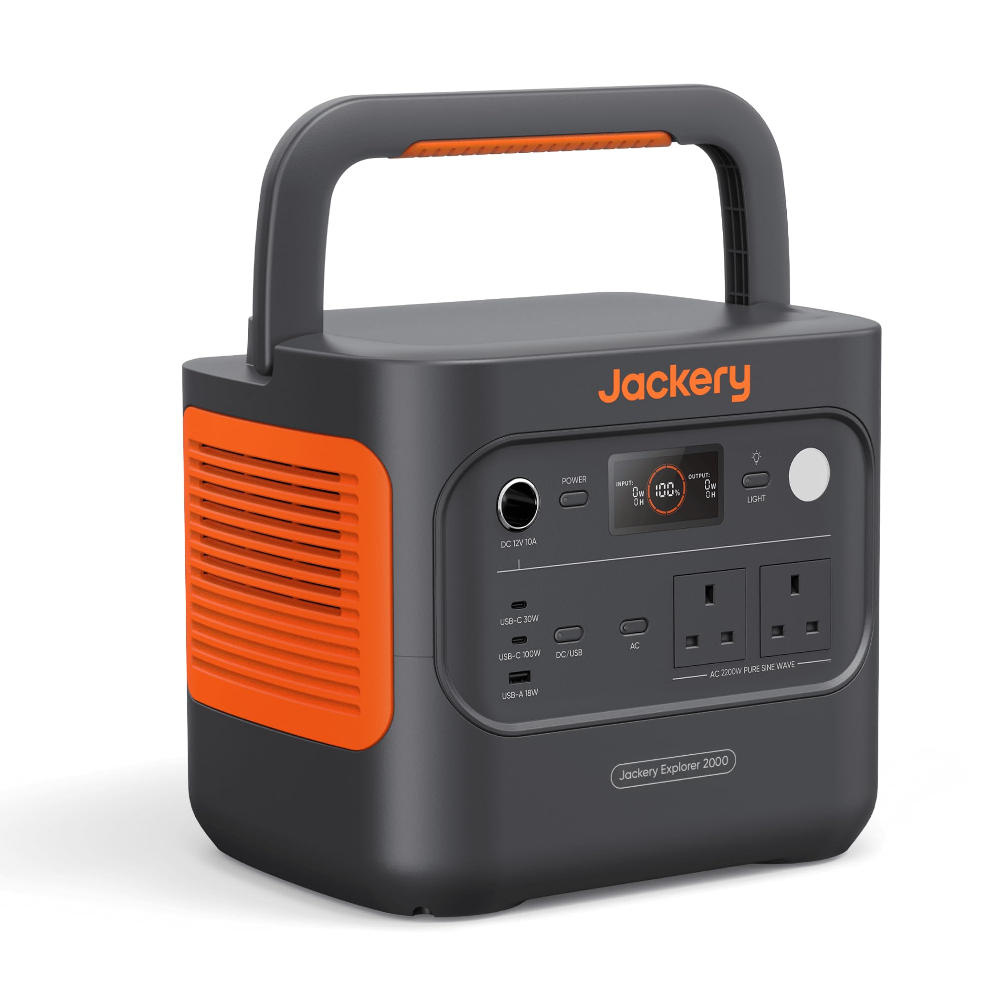 2042Wh Portable Power Station LiFePO4 – Solar Generator Battery Backup for Home & RV