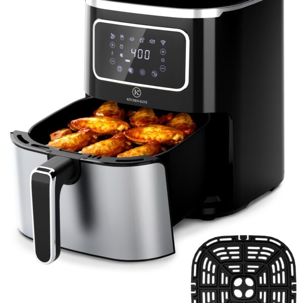 Air Fryer Oven 5.5 Qt, 6-in-1 Digital Display Compact Cooker