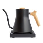 Stagg EKG Electric Gooseneck Kettle  Matte Black With Maple Handle