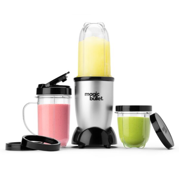 Blender, Small, Silver, 11 Piece Set