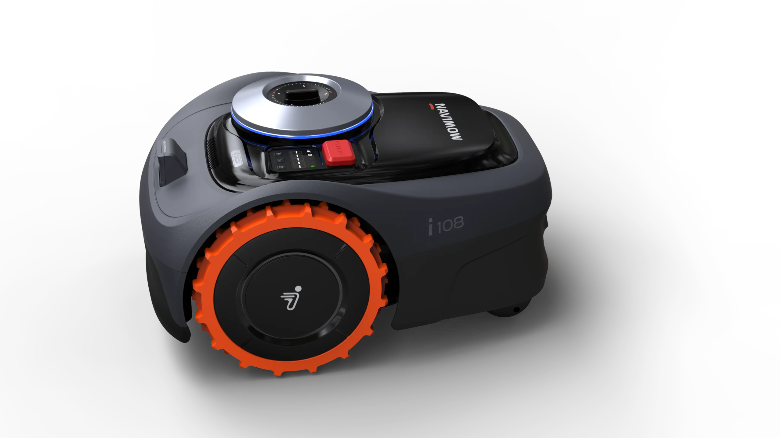 Wire-Free Robot Lawn Mower with AI Vision Navigation – Robotic Mower for Lawns up to 8,600 sq ft (0.2 Acre)