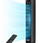 28dB Silent Tower Fan, 25ft/s Velocity Electric Cooling Fan