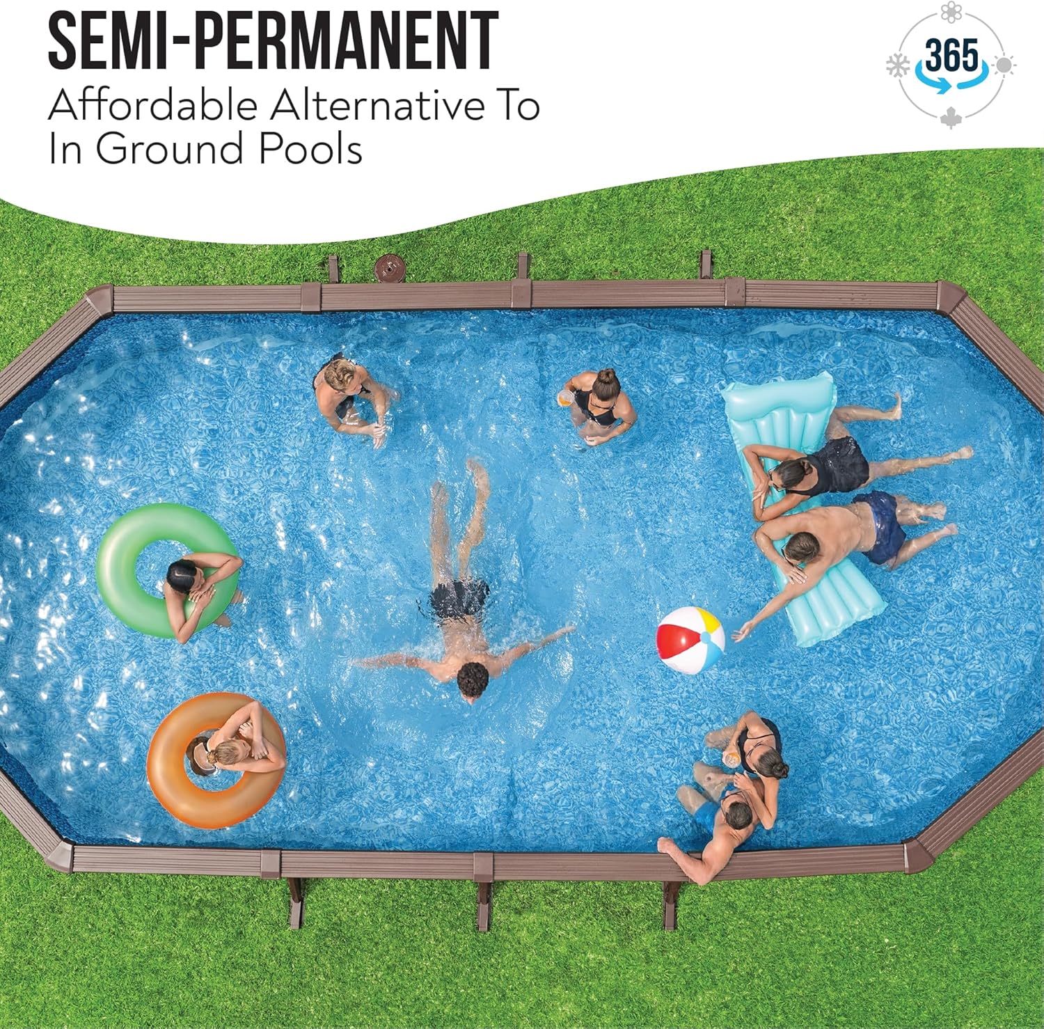Bestway Hydrium 24 ft Oval Above Ground Pool Set – Steel Wall Swimming Pool with Sand Filter Pump