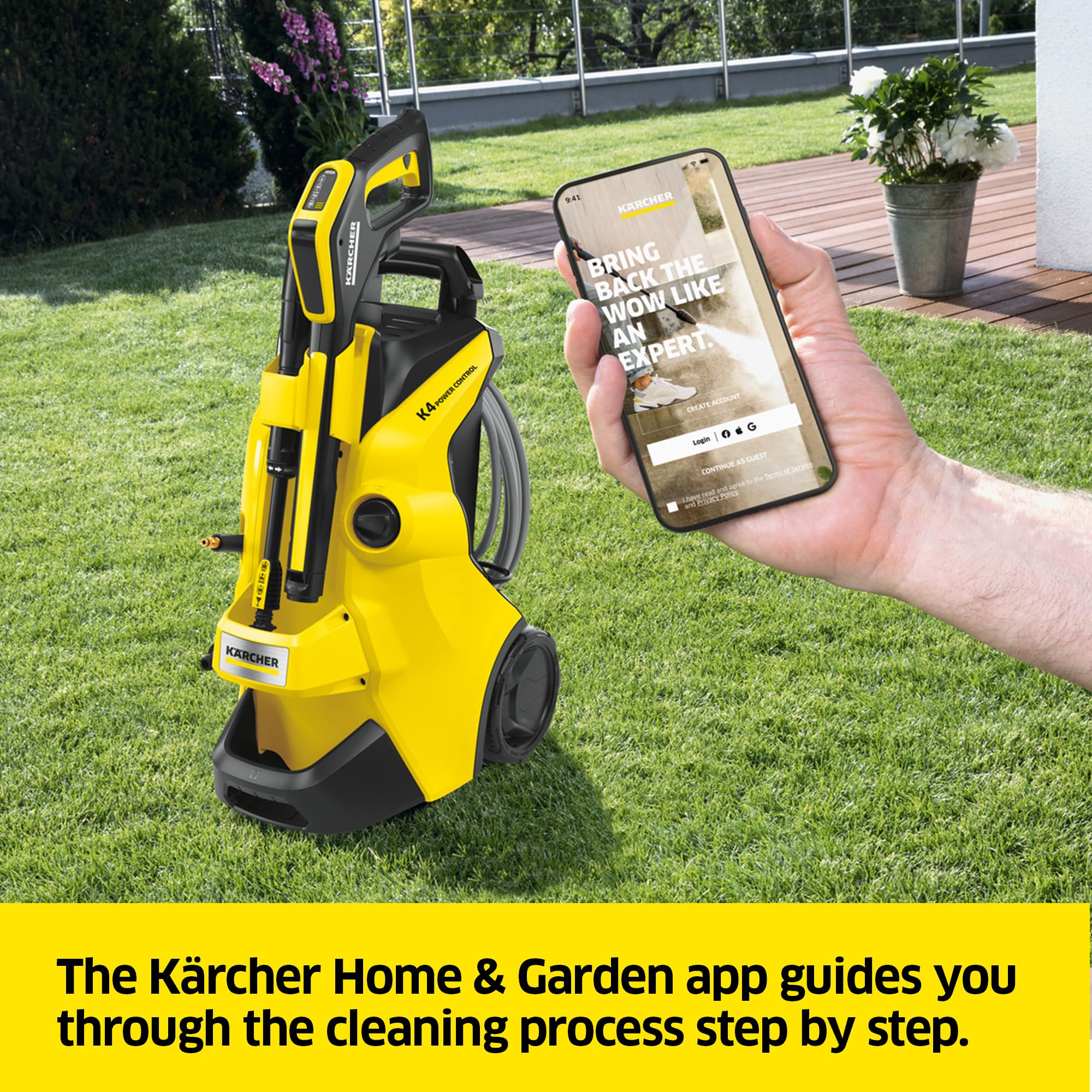 K 5 Power Control Flex Car & Home Pressure Washer