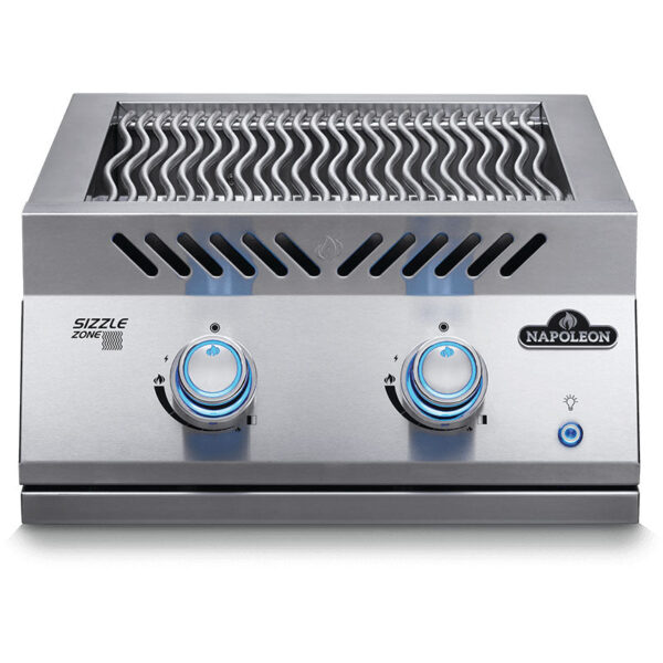 Napoleon Built-In 700 Series Dual Infrared Side Burner – Stainless Steel Outdoor Kitchen Searing Station
