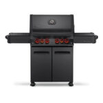 Napoleon Phantom Prestige 500 RSIB Gas Grill – Matte Black Grill with Infrared Rear & Side Burners