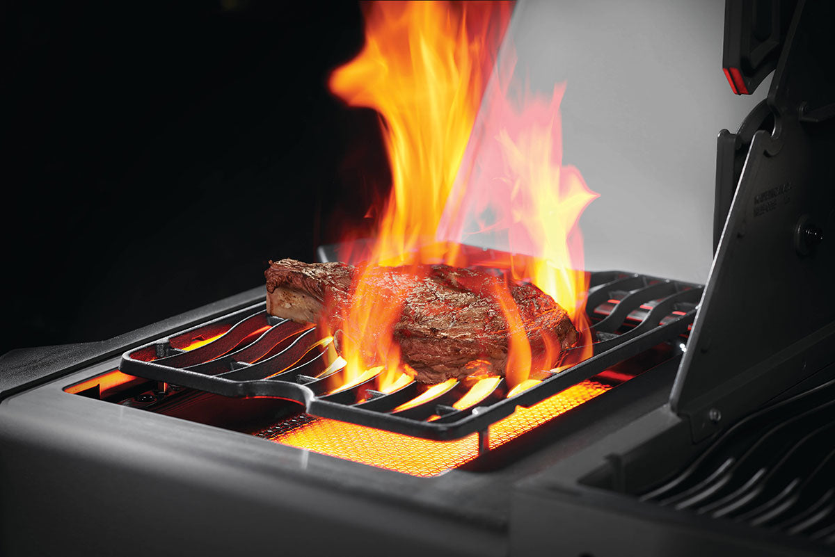Napoleon Prestige 500 RSIB Propane Gas Grill – 4-Burner Grill with Infrared Rear & Side Burners