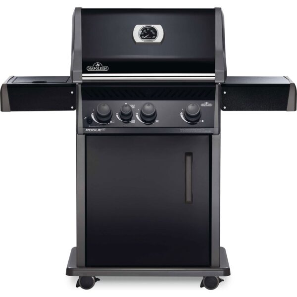 Napoleon Rogue XT 425 Propane Gas Grill – 3-Burner BBQ Grill, Black