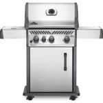 Napoleon Rogue XT 425 Propane Gas Grill – 3-Burner BBQ Grill, Stainless Steel