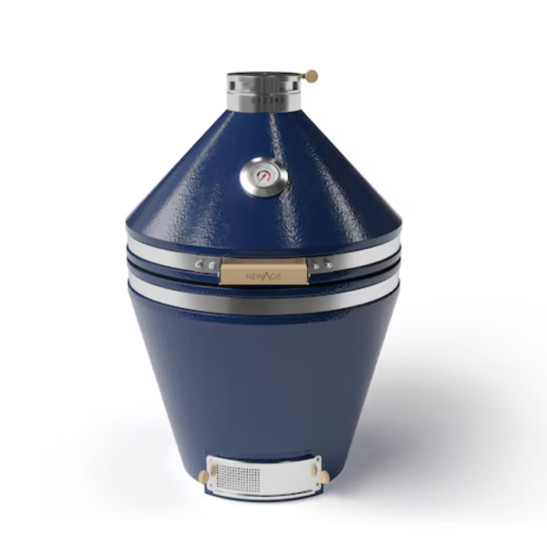 NewAge Outdoor Kitchens Platinum Kamado Grill 22 in – Ceramic Charcoal Grill & Smoker