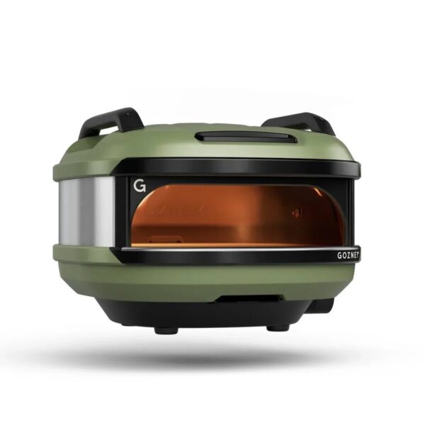 Gozney Tread Portable Gas Pizza Oven – 14 in Propane Outdoor Pizza Oven for Camping, Olive Green