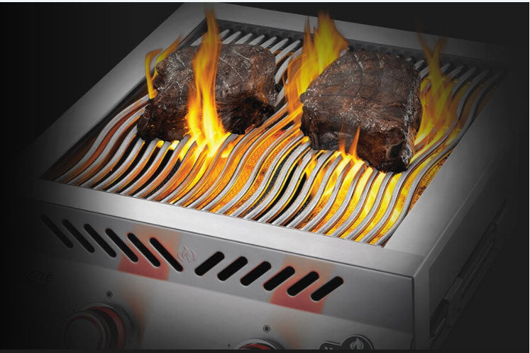 Napoleon Built-In 700 Series Dual Infrared Side Burner – Stainless Steel Outdoor Kitchen Searing Station