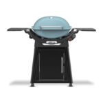 Weber Q 2800N+ Propane Gas Grill with Cart – 2-Burner Portable BBQ Grill