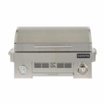 Coyote 25 in Portable Gas Grill – Stainless Steel Tabletop BBQ Grill