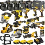 DEWALT 20V MAX XR 14 Tool Combo Kit with 3 x 5.0Ah Batteries, Charger & Case (DEWKIT28)