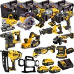 DEWALT 20V MAX XR 13 Tool Combo Kit with 3 x 5.0Ah Batteries – Cordless Power Tool Set (T4TKIT-4823)