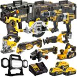 DEWALT 20V MAX XR 10 Tool Combo Kit with 3 x 5.0Ah Batteries, Charger & ToughSystem Box (DCKT4T10P12)