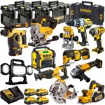 DEWALT 20V MAX XR 12 Tool Combo Kit with 4 Batteries & Charger – Cordless Power Tool Set (T4TKIT-1317)