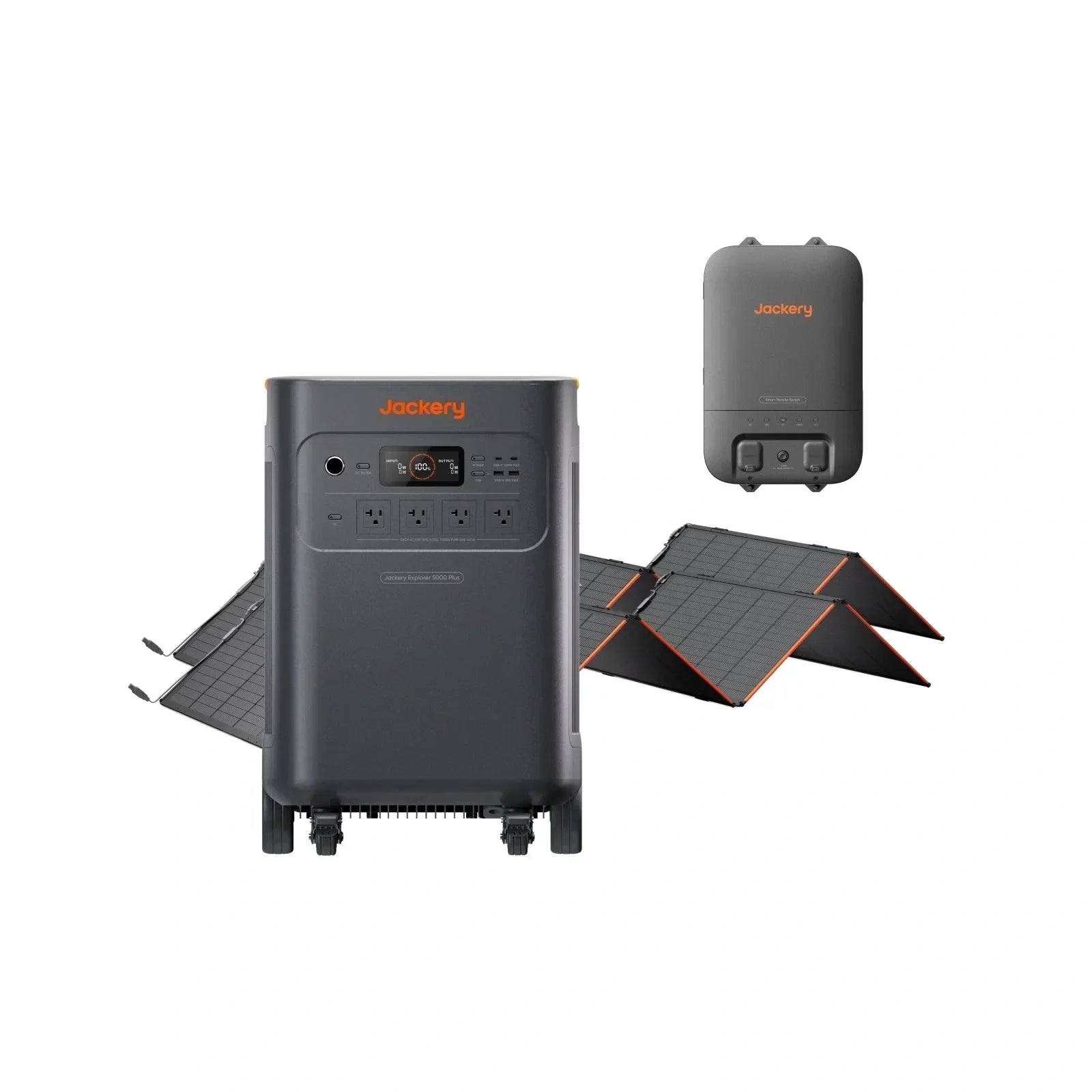 Jackery Explorer 5000 Plus Solar Generator 5040Wh – Whole Home Backup Power Station, 120V/240V, Expandable