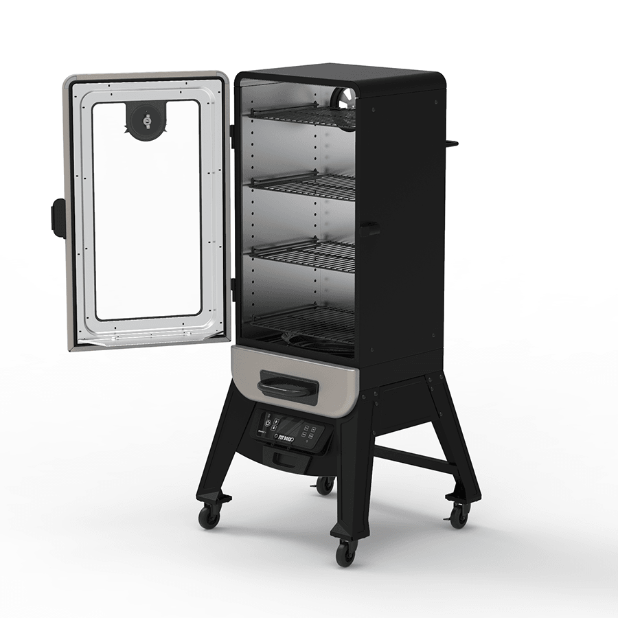 Pit Boss PBV3D1 Digital Electric Vertical Smoker – 3 Rack Outdoor Electric BBQ Smoker (10600)