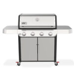 Weber Genesis S-415 4-Burner Propane Gas Grill – Stainless Steel BBQ Grill